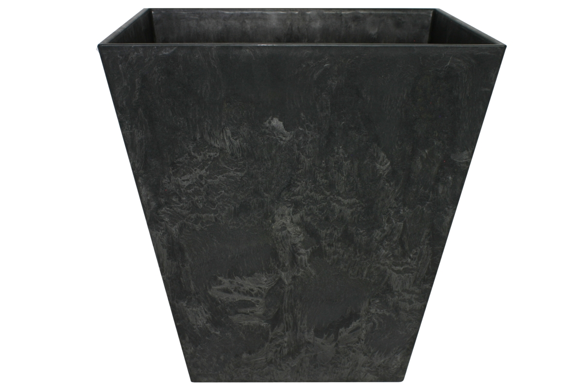 Afbeelding Artstone Plantenbak Ella Zwart ø 45cm H45 door Haxo.nl