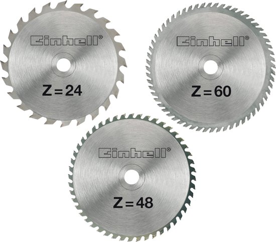 Afbeelding Einhell Zaagbladenset 3-Delig door Haxo.nl