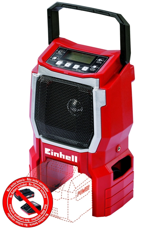 Afbeelding Einhell Accu Radio TE-CR 18 Solo door Haxo.nl