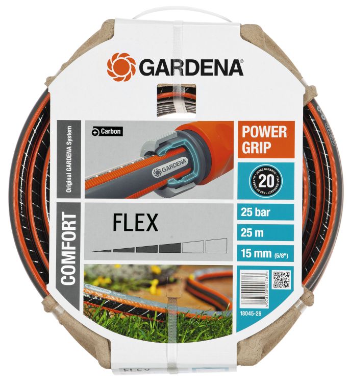 Afbeelding Gardena Tuinslang Comfort Flex Ø 15 mm 25 Meter door Haxo.nl