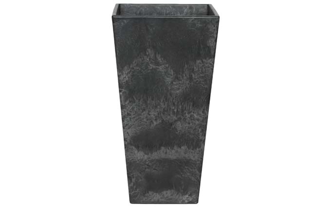 Afbeelding Artstone Plantenbak Ella Zwart ø 35cm H70 door Haxo.nl