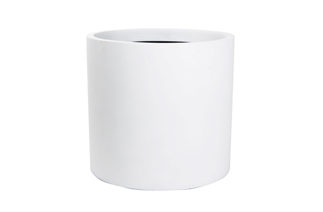 Ter Steege Charm bloempot Cylinder 43 x 40 cm wit