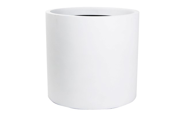 Ter Steege Charm bloempot Cylinder 52 x 48 cm wit