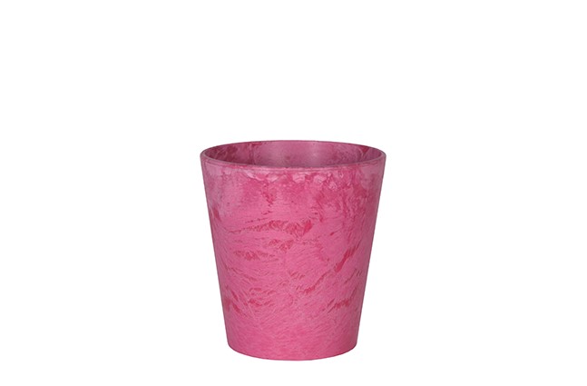 Artstone Bloempot Coloured roze D8 H9