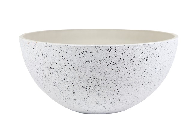 TS Bowl Nova terrazzowhite D35 H17