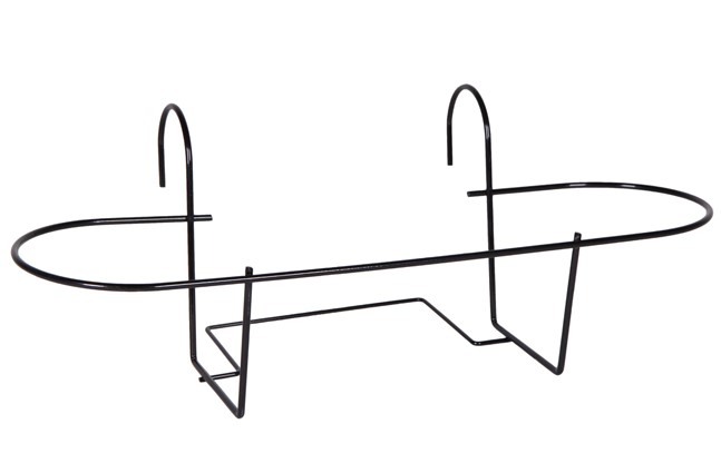 Artstone Balkonbakhouder Amy zwart D55x25 H18