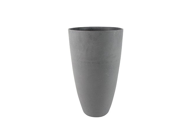 Vase Nova buitenpot donkergrijs 36 cm H 67 cm