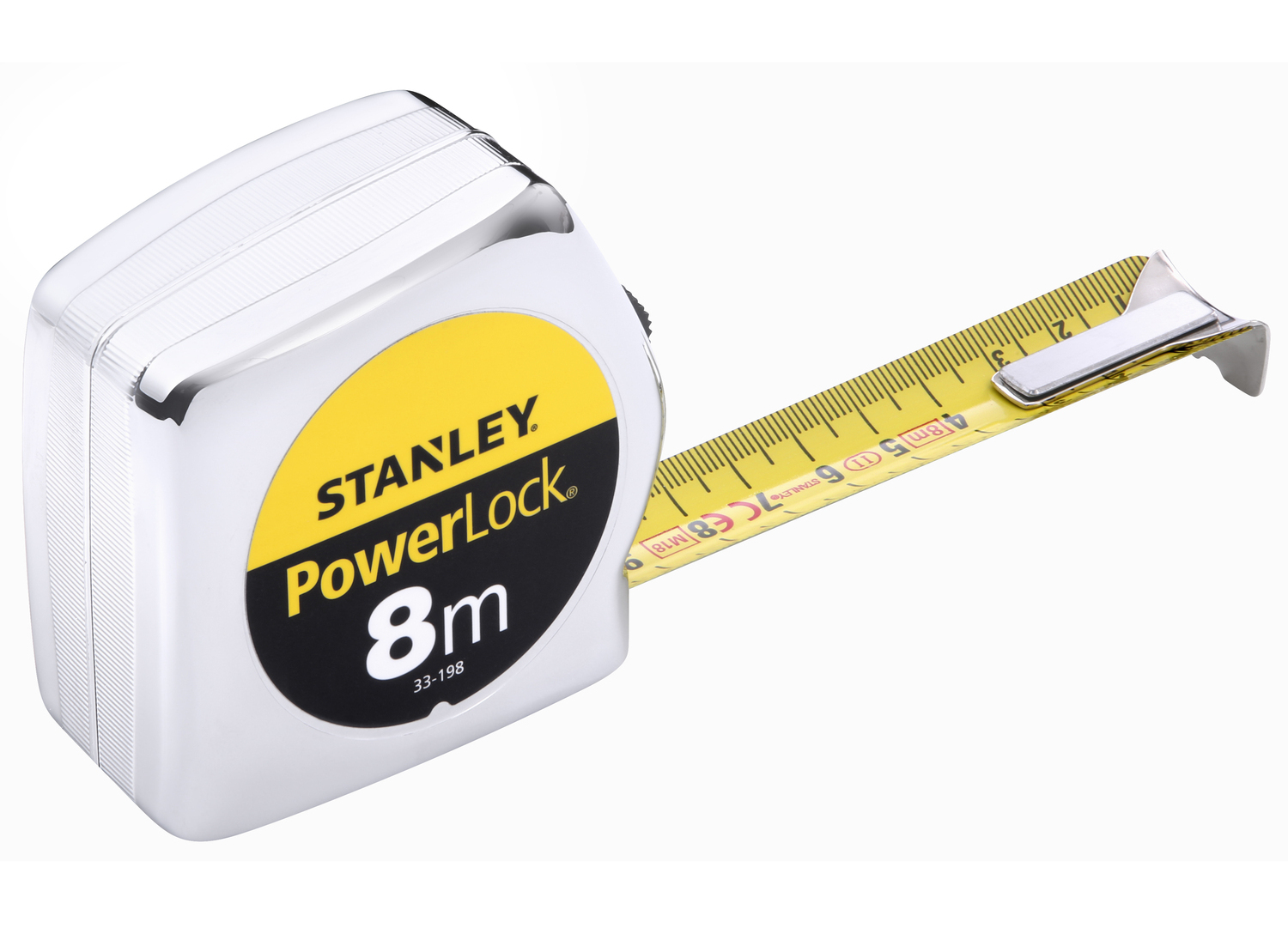 Stanley Rolbandmaat Powerlock 8 Meter