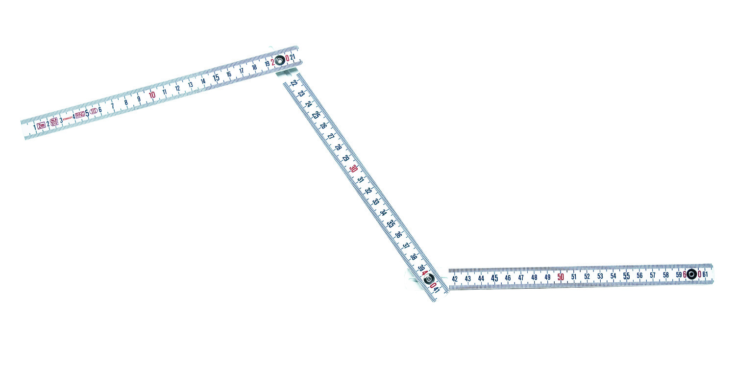 Stanley Duimstok Plastic - 2 Meter