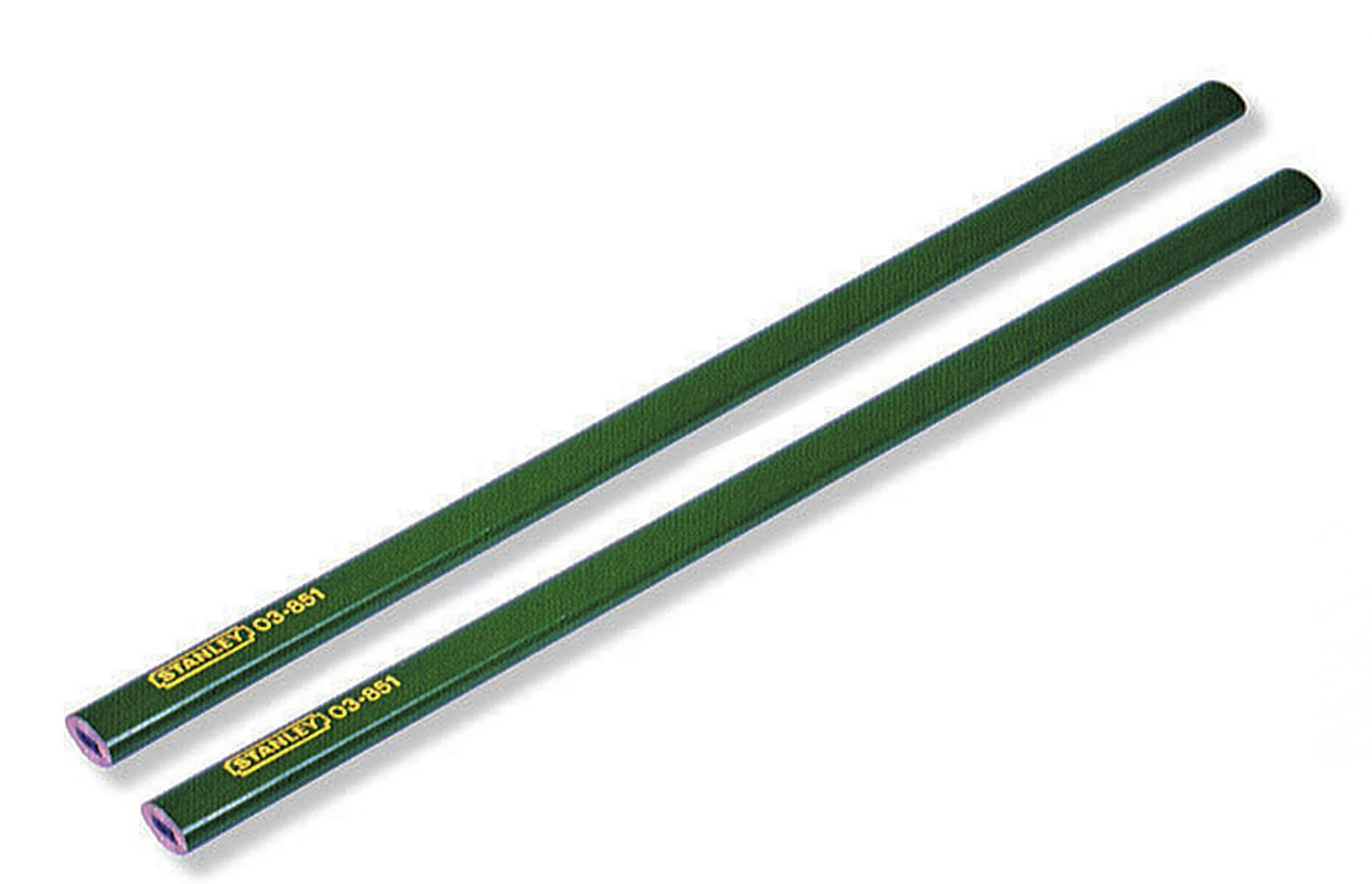 Stanley Potlood Groen 2 Stuks - 17 cm