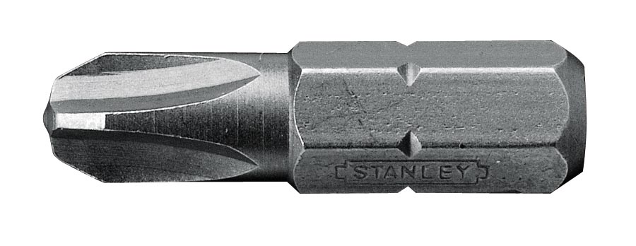 Stanley 1/4" Bits Phillips Nr3