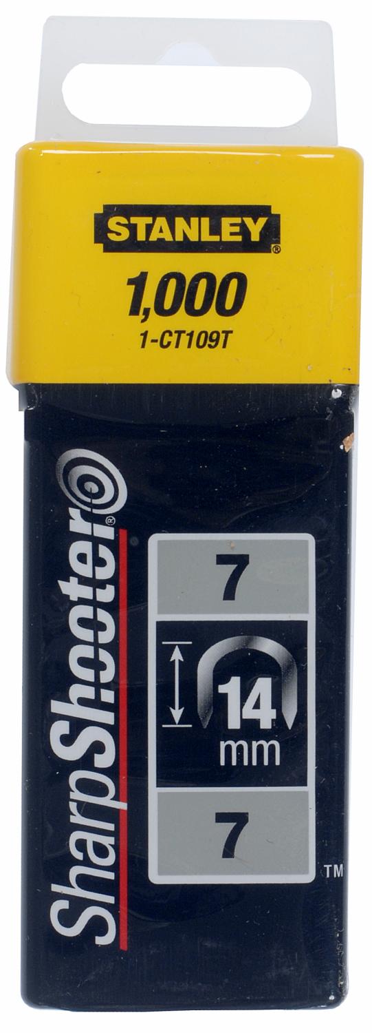 Stanley Krammen Type 7 14mm 1000 stuks