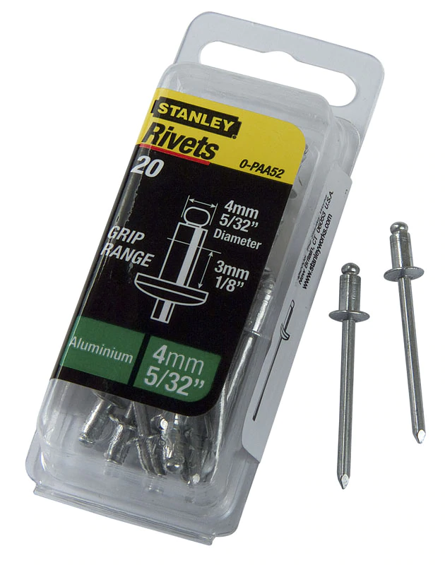 Stanley Popnagels 4 x 3mm 20 stuks