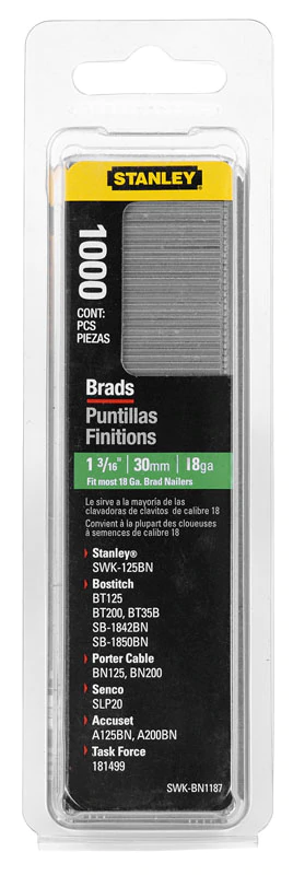 Stanley Nagels Type J 30mm 1000 stuks