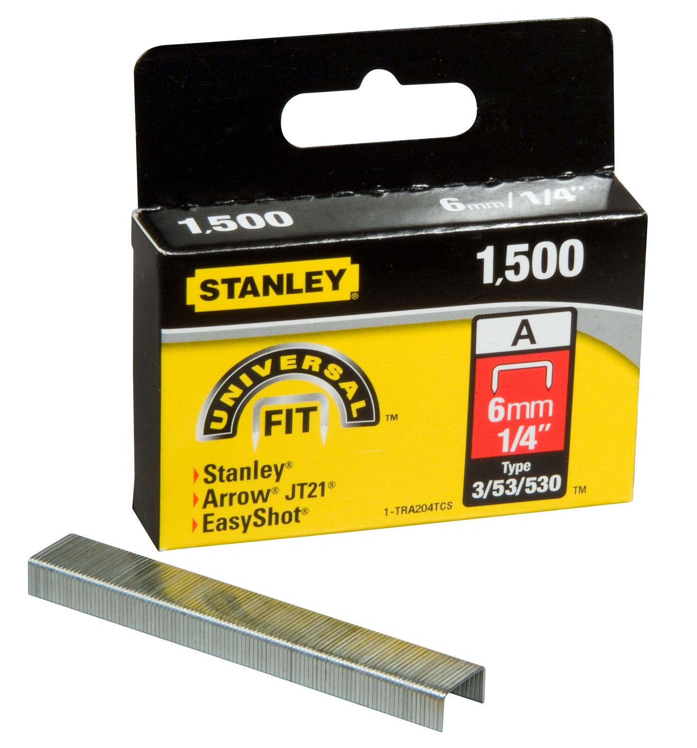 Stanley nieten type A 6 mm
