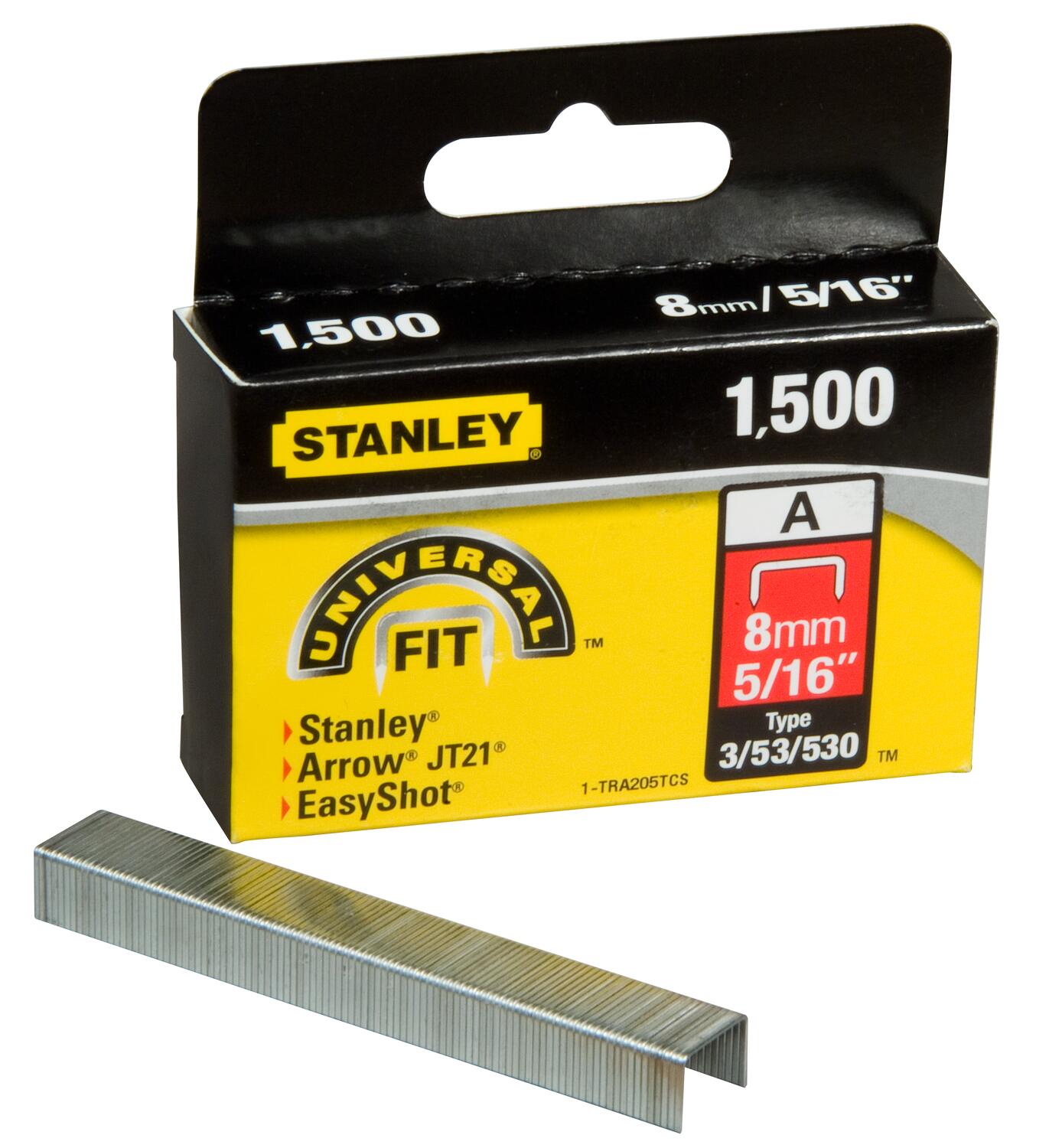 Stanley nieten type A 8 mm