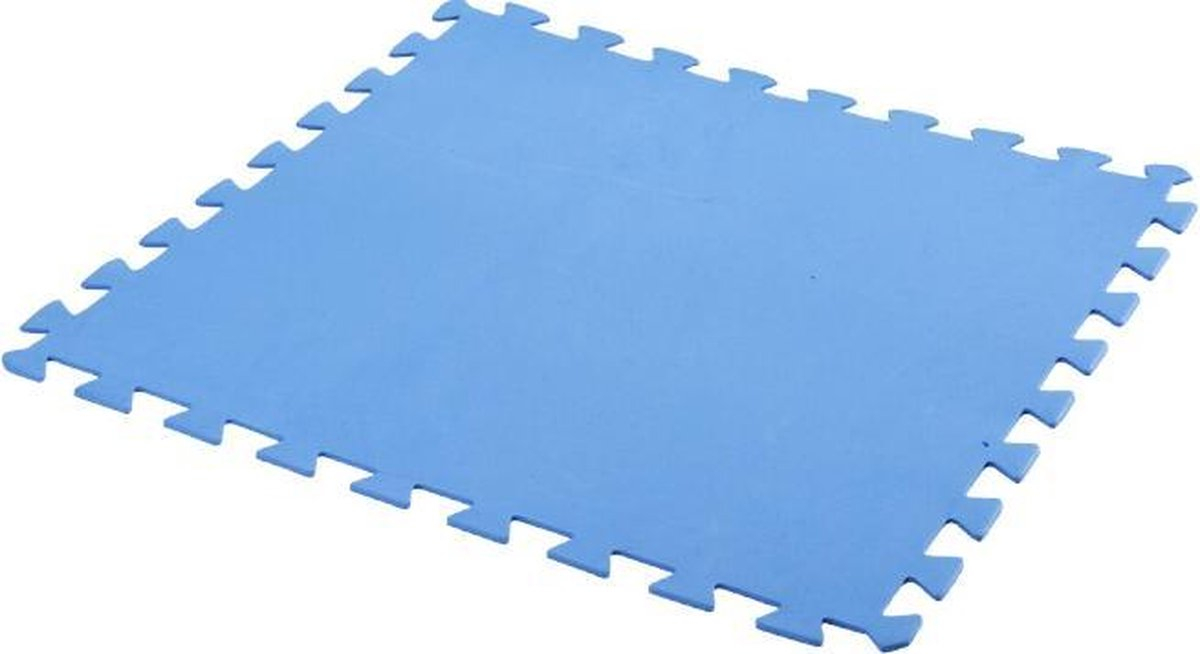 Free And Easy Zwembadtegels Foam Blauw 50 x 50 cm - 9 Stuks