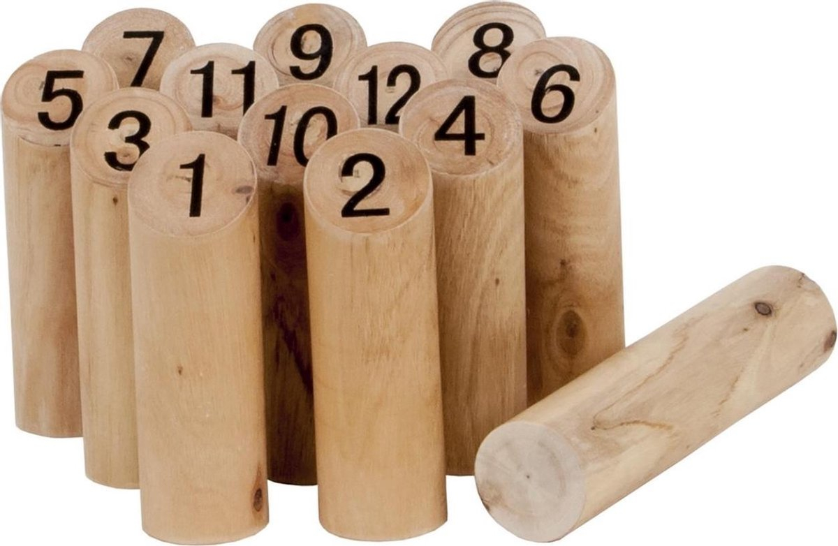 Outdoor Games - Finse Kubb Set Hout