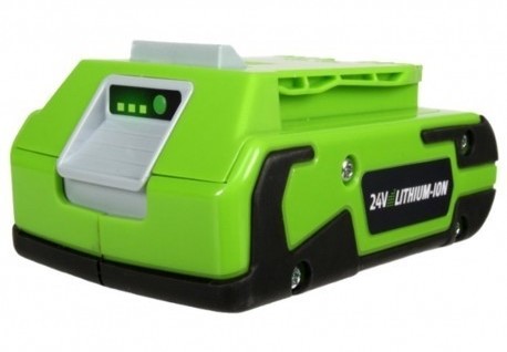 Afbeelding Greenworks 24 V Accu - 2 Ah door Haxo.nl