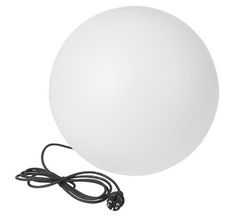 Afbeelding Perel Buitenlamp Bol diameter 45 cm door Haxo.nl