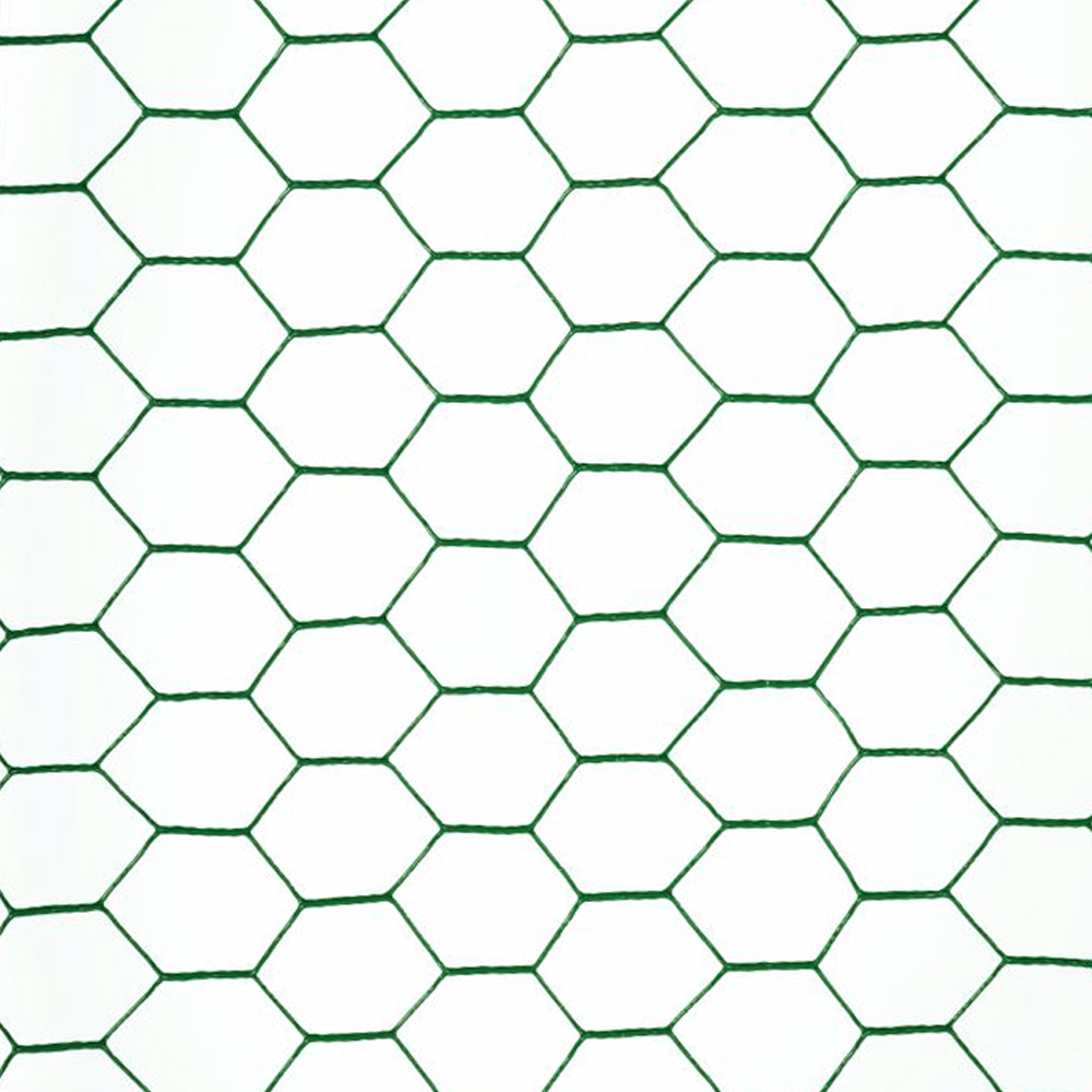 TTX zeskant 100cm x 10m (25mm maas Groen)