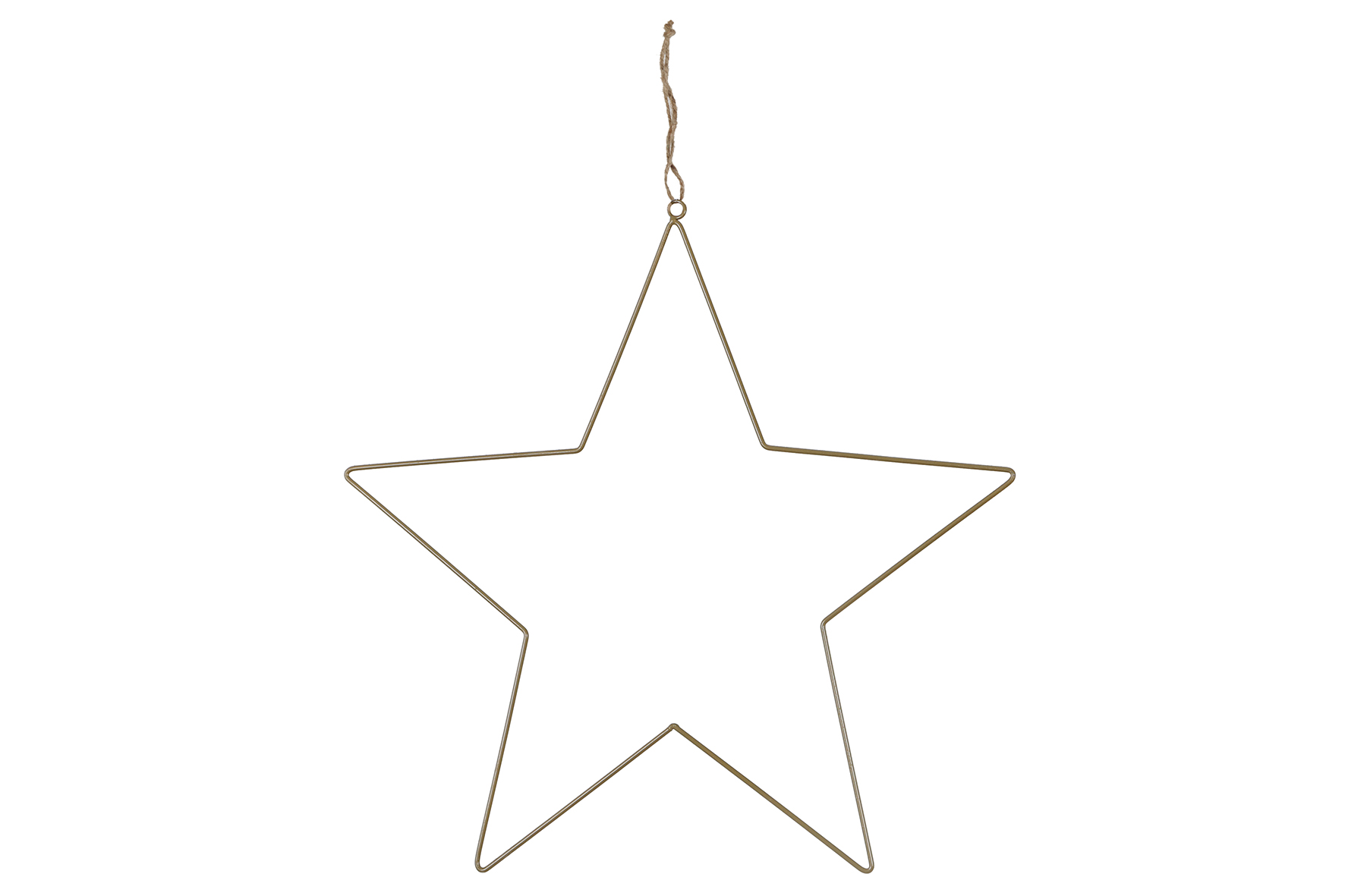 Kerstster 50 cm Goud