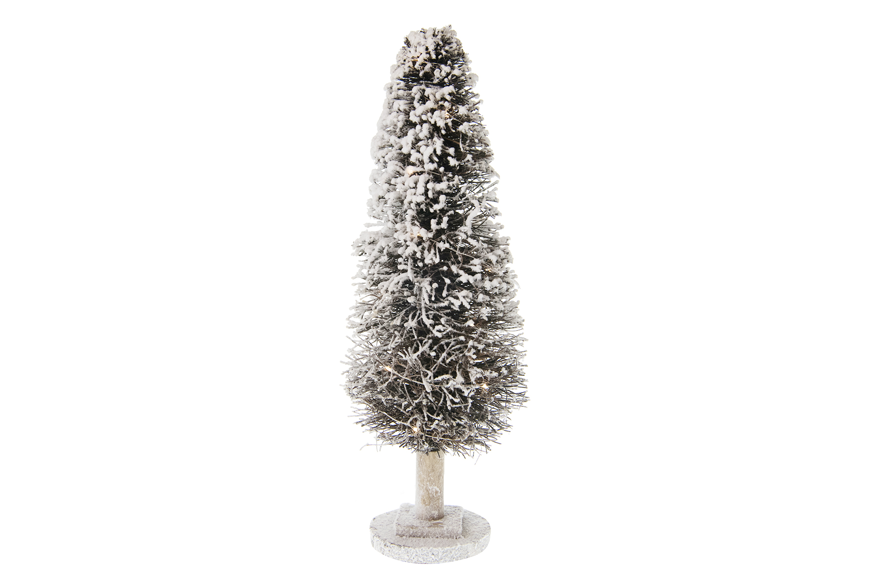 Afbeelding Kerstboom Inclusief Lampjes En Sneeuw 50 cm door Haxo.nl
