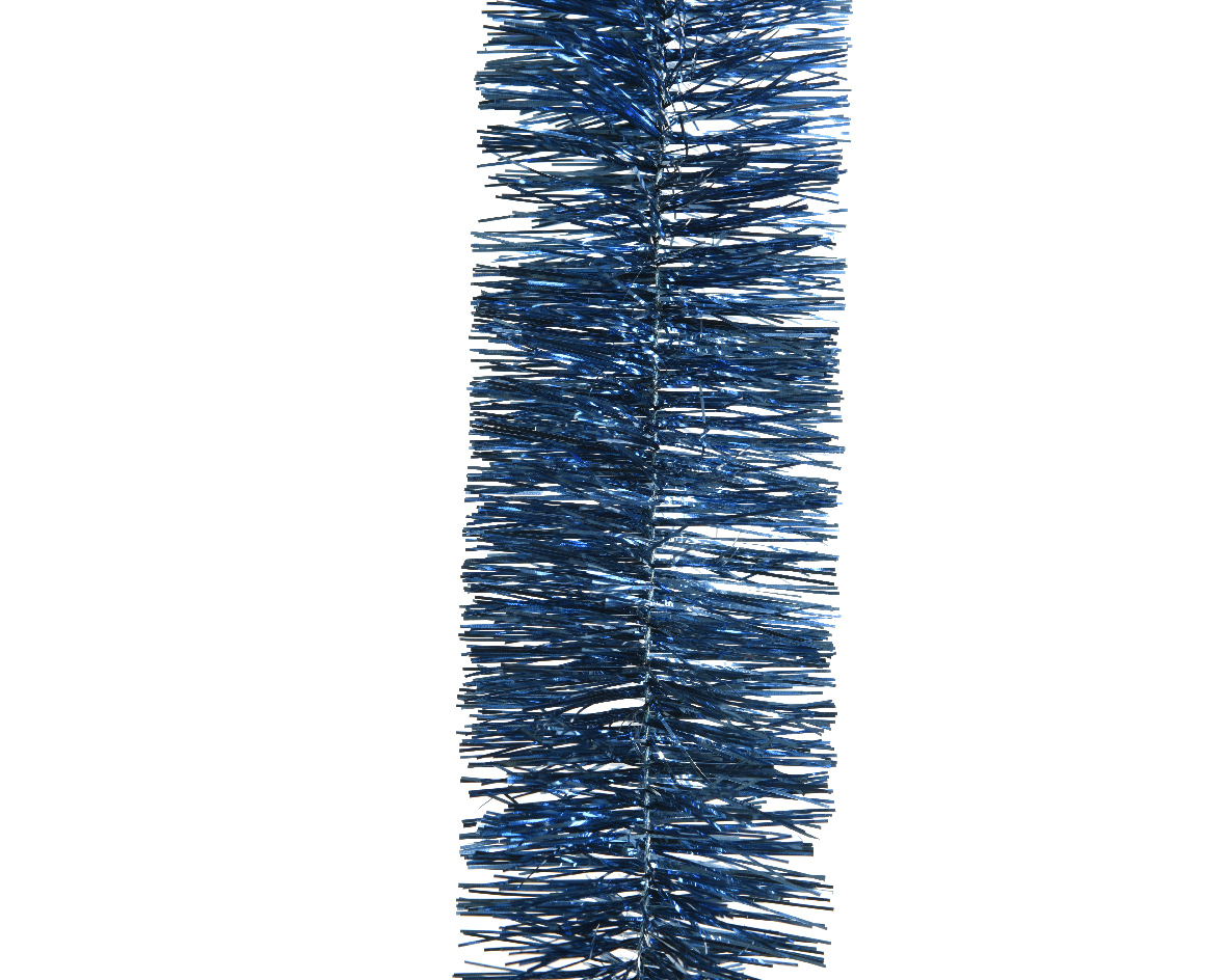 Decoris Kerstslinger Blauw PVC 270 cm