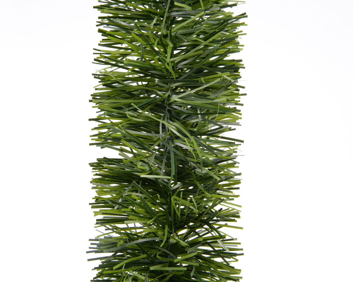 Decoris Kerstslinger donker Groen Guirlande PVC 270 cm