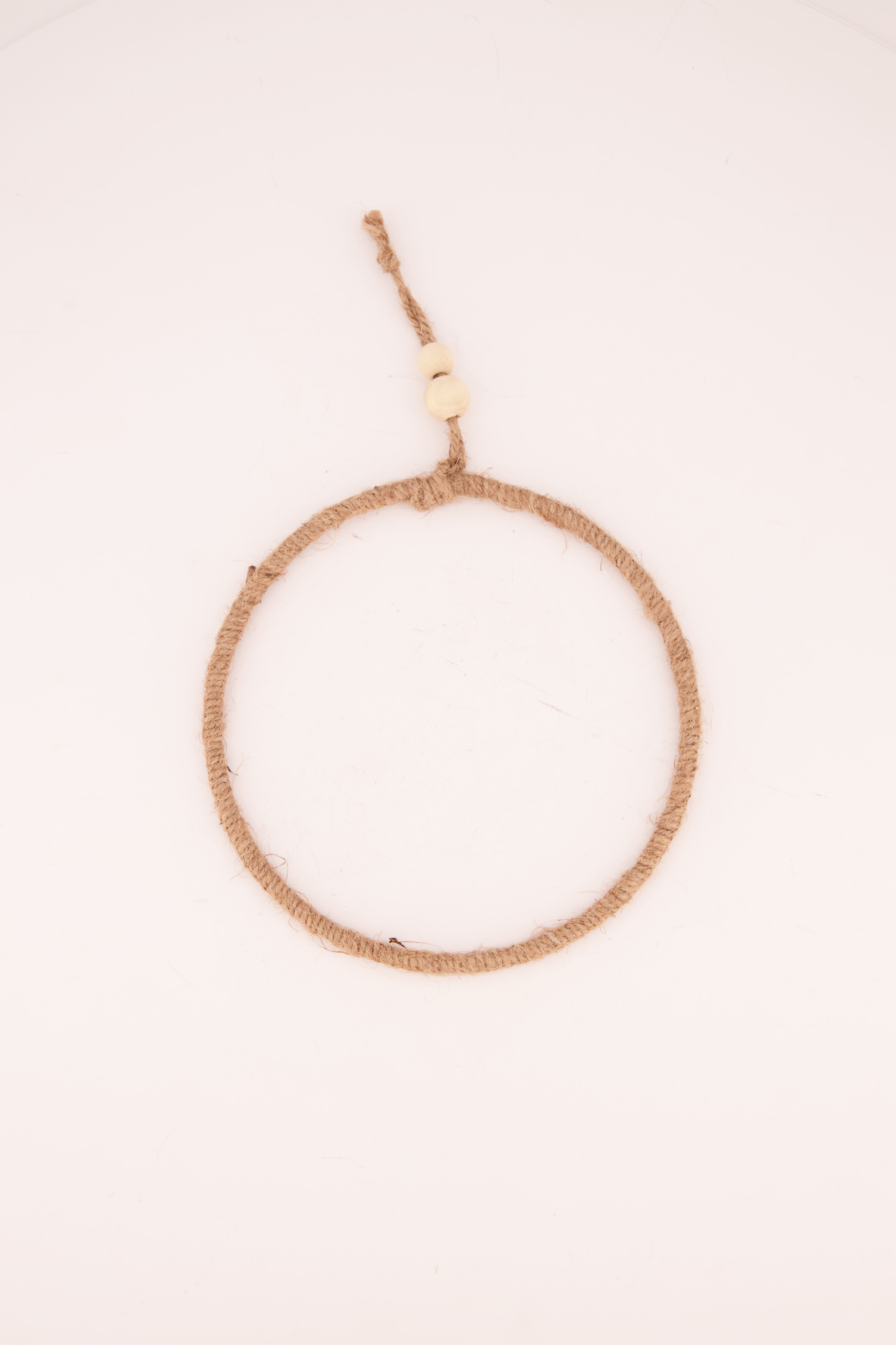 Afbeelding Dijk Natural Collections Hangend Touw Frame Rond 20cm door Haxo.nl