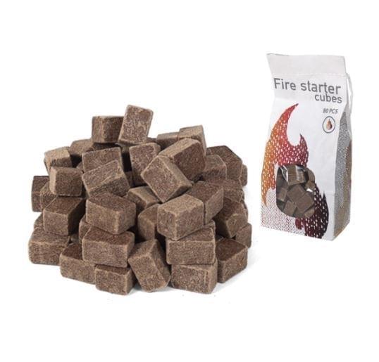 Fire Starters Aanmaakblokjes Hout 80 Stuks