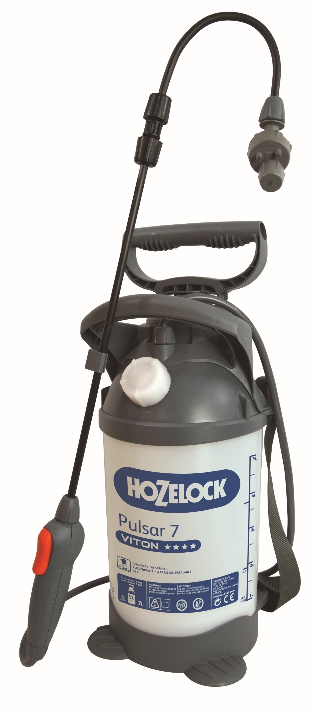 Afbeelding Hozelock Drukspuit Pulsar Viton 7 Liter door Haxo.nl