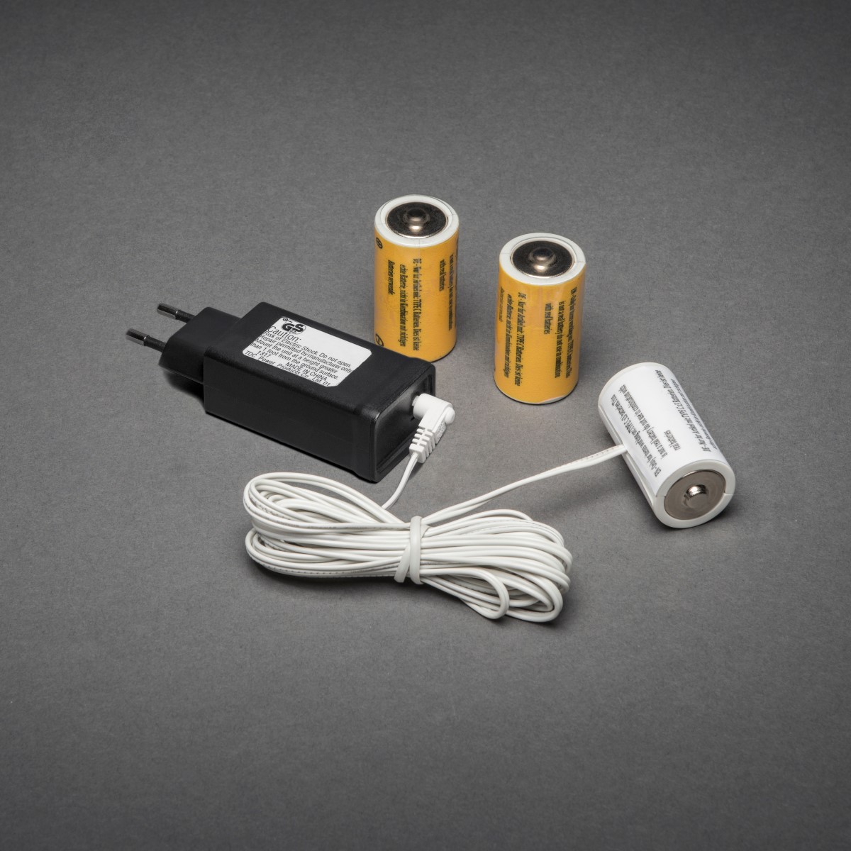 Konstsmide Kerstverlichting Adapter voor Batterij 3x C 1.5V