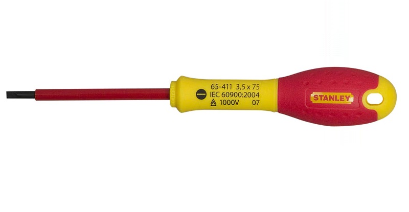 Stanley FatMax Schroevendraaier VDE 3.5mm (75mm)