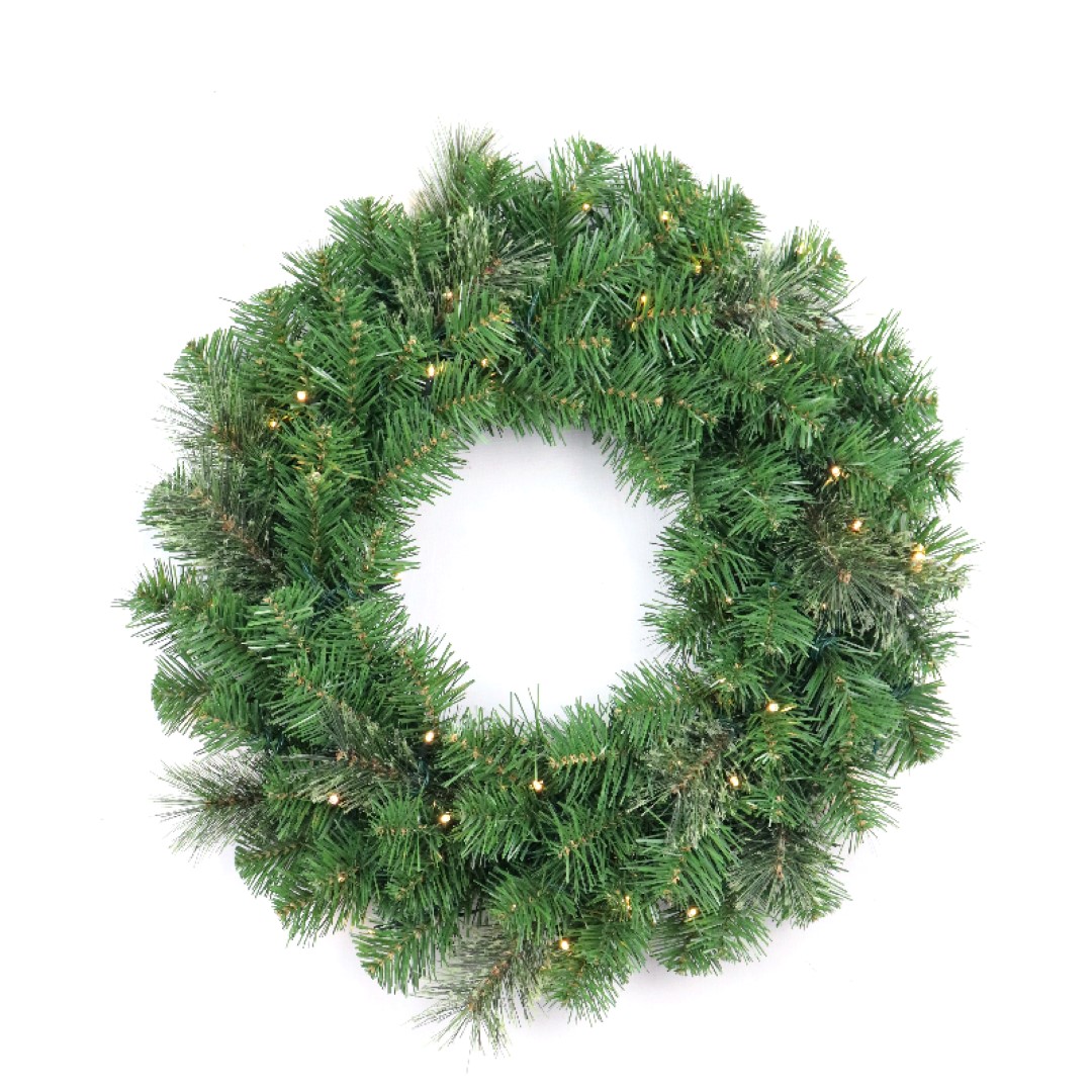 Kerstkrans Ø60cm groen