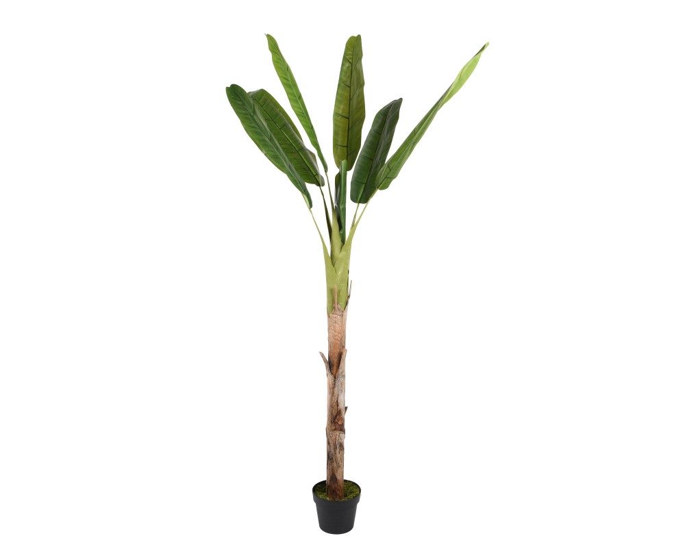 Kunstplant Bananenplant in Pot | Bananenboom