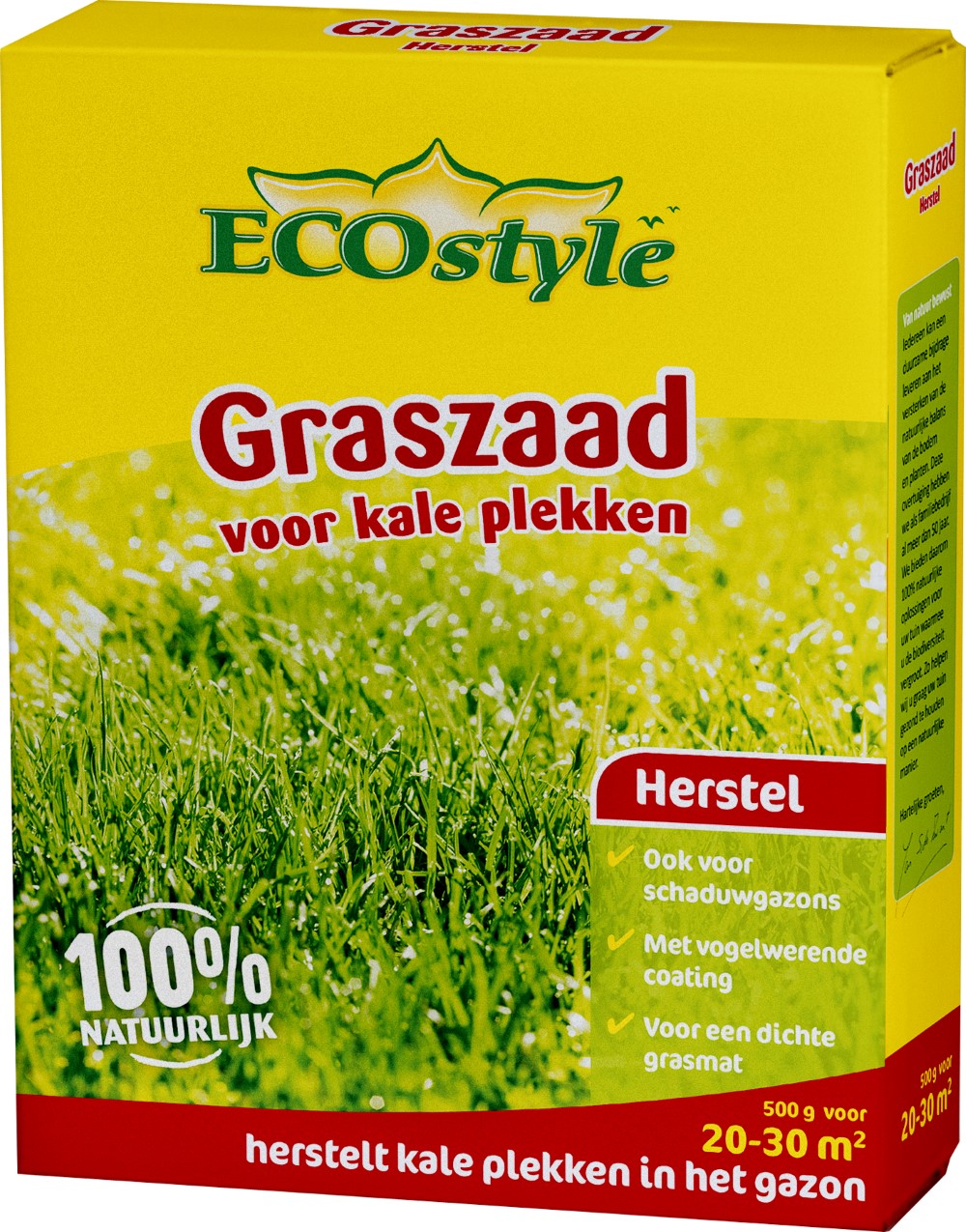 Afbeelding Ecostyle Graszaad-Extra 30 m2 - Graszaden - 500 g door Haxo.nl