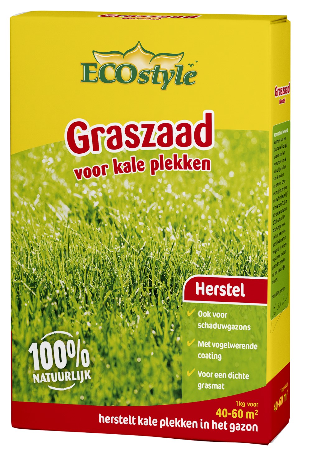 Afbeelding Ecostyle Graszaad-Extra 60 m2 - Graszaden - 1 kg door Haxo.nl