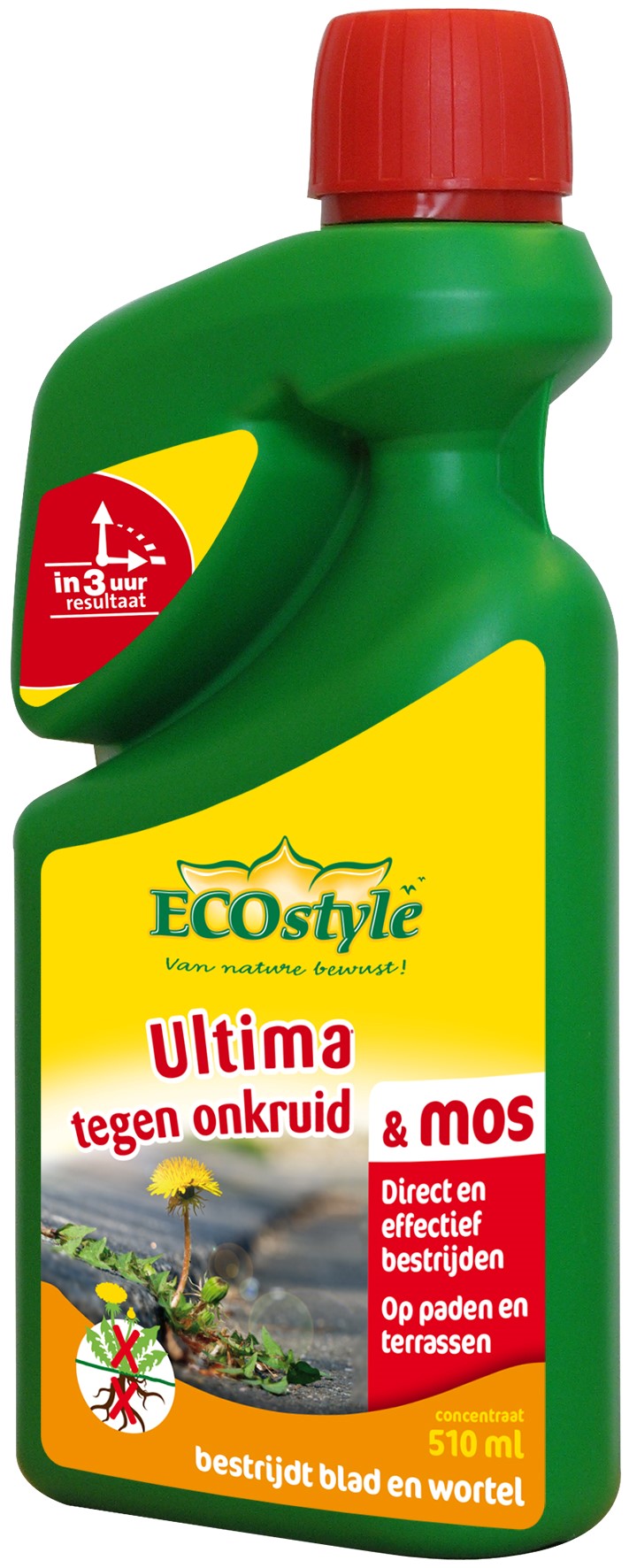 Afbeelding Ecostyle Ultima Onkruid & Mos Concentraat - Onkruidbestrijding - 510 ml door Haxo.nl