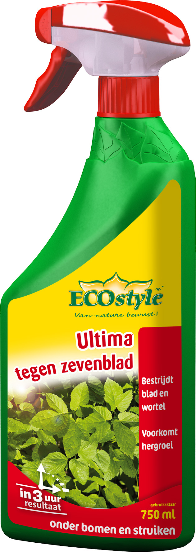 Afbeelding Ecostyle Ultima Zevenblad Gebruiksklaar - Onkruidbestrijding - 750 ml door Haxo.nl