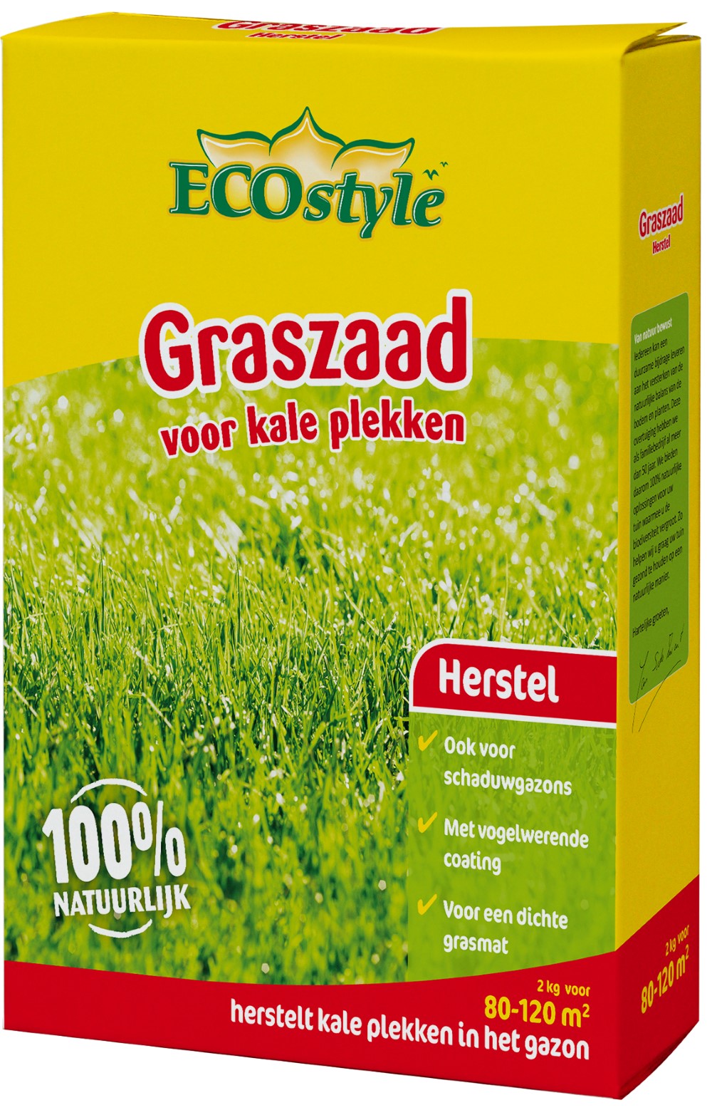 Afbeelding Ecostyle Graszaad-Extra 120 m2 - Graszaden - 2 kg door Haxo.nl