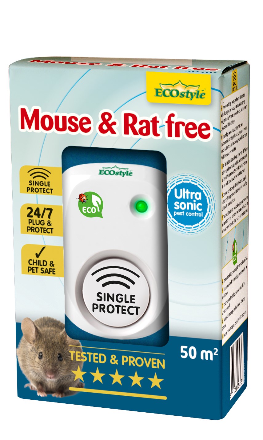 Afbeelding Ecostyle Mouse & Rat Free - Ongediertebestrijding - 50 m2 door Haxo.nl