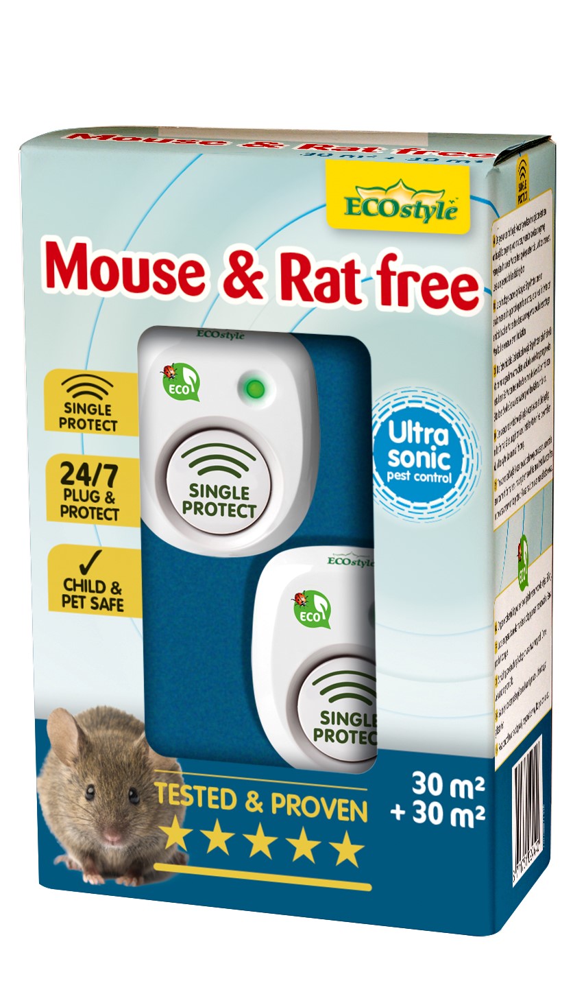 Afbeelding Mouse & Rat free 2 x 30 m2 door Haxo.nl