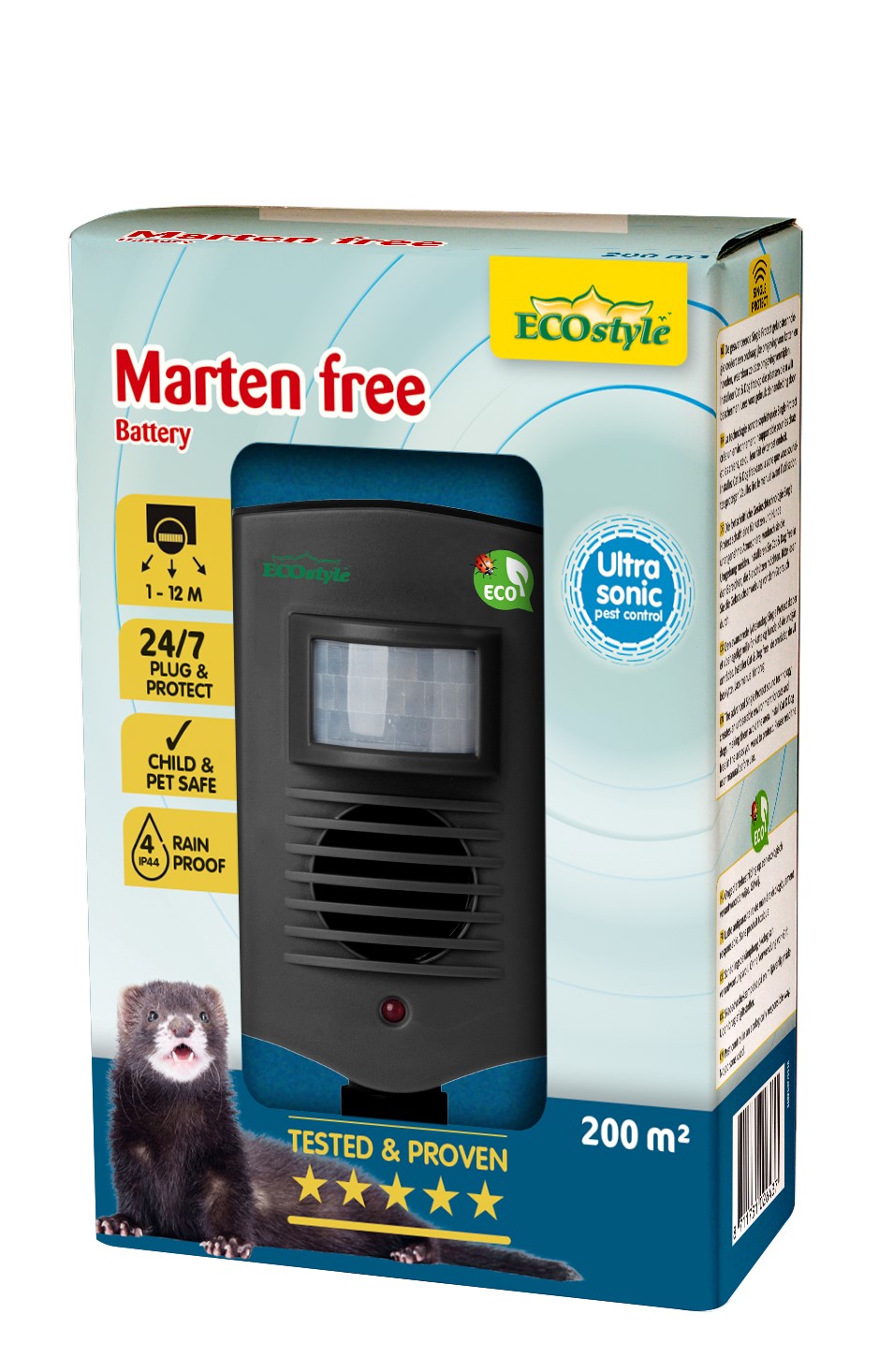 Afbeelding Ecostyle Marten Free 200 door Haxo.nl