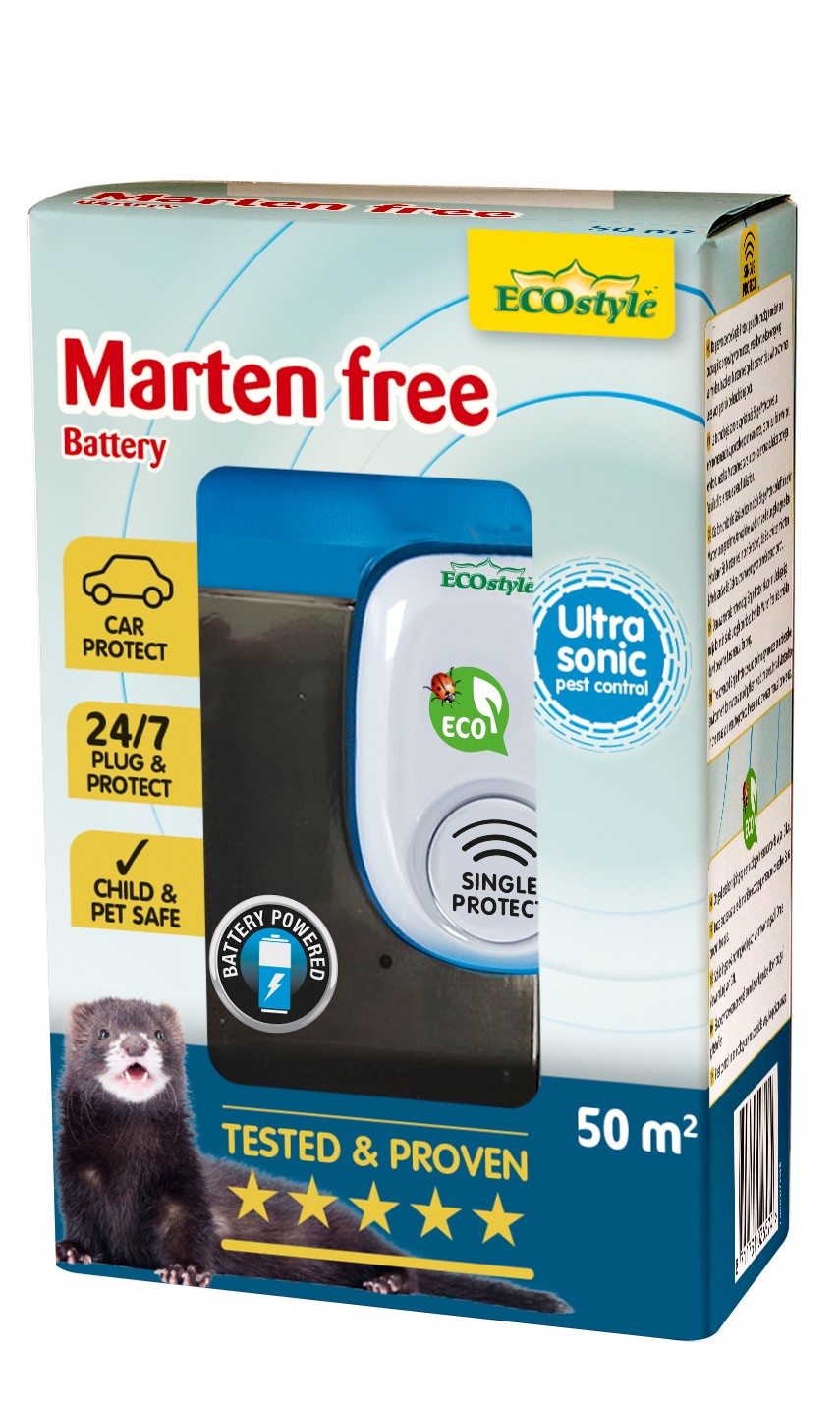 Afbeelding Ecostyle Marten Free 50 Battery - Ongediertebestrijding - door Haxo.nl