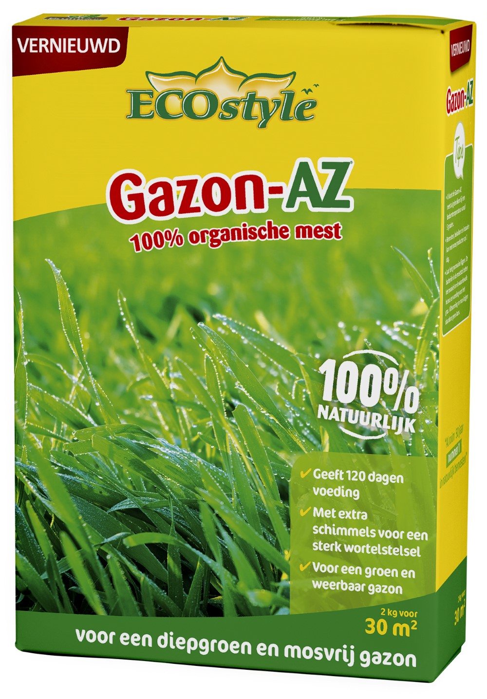 Afbeelding Ecostyle Organische Meststof Gazon-AZ 2 Kg door Haxo.nl