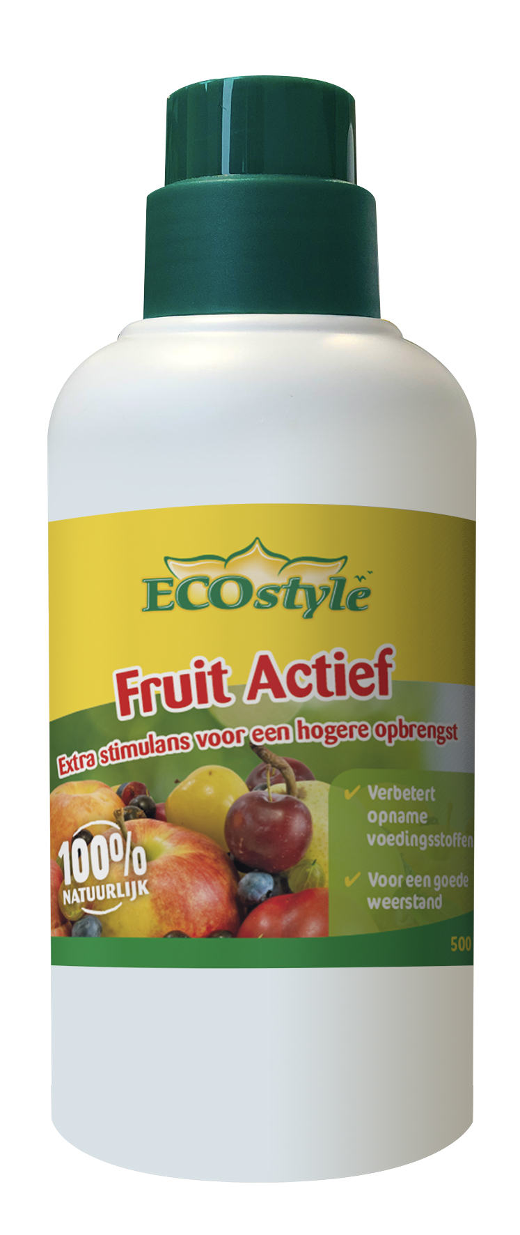 Afbeelding Ecostyle Biostimulator Fruit Actief 500 ml door Haxo.nl