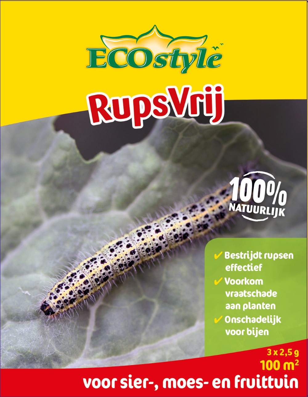 Afbeelding Ecostyle RupsVrij Delfin 3 x 2.5 g door Haxo.nl