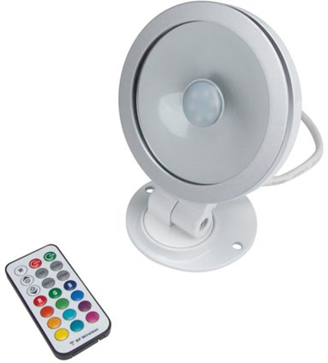 LED Schijnwerper 10W RGB Buiten met Afstandsbediening