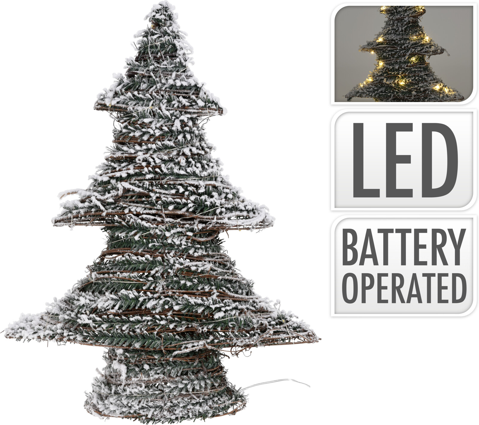 Kerstboom LED 50cm